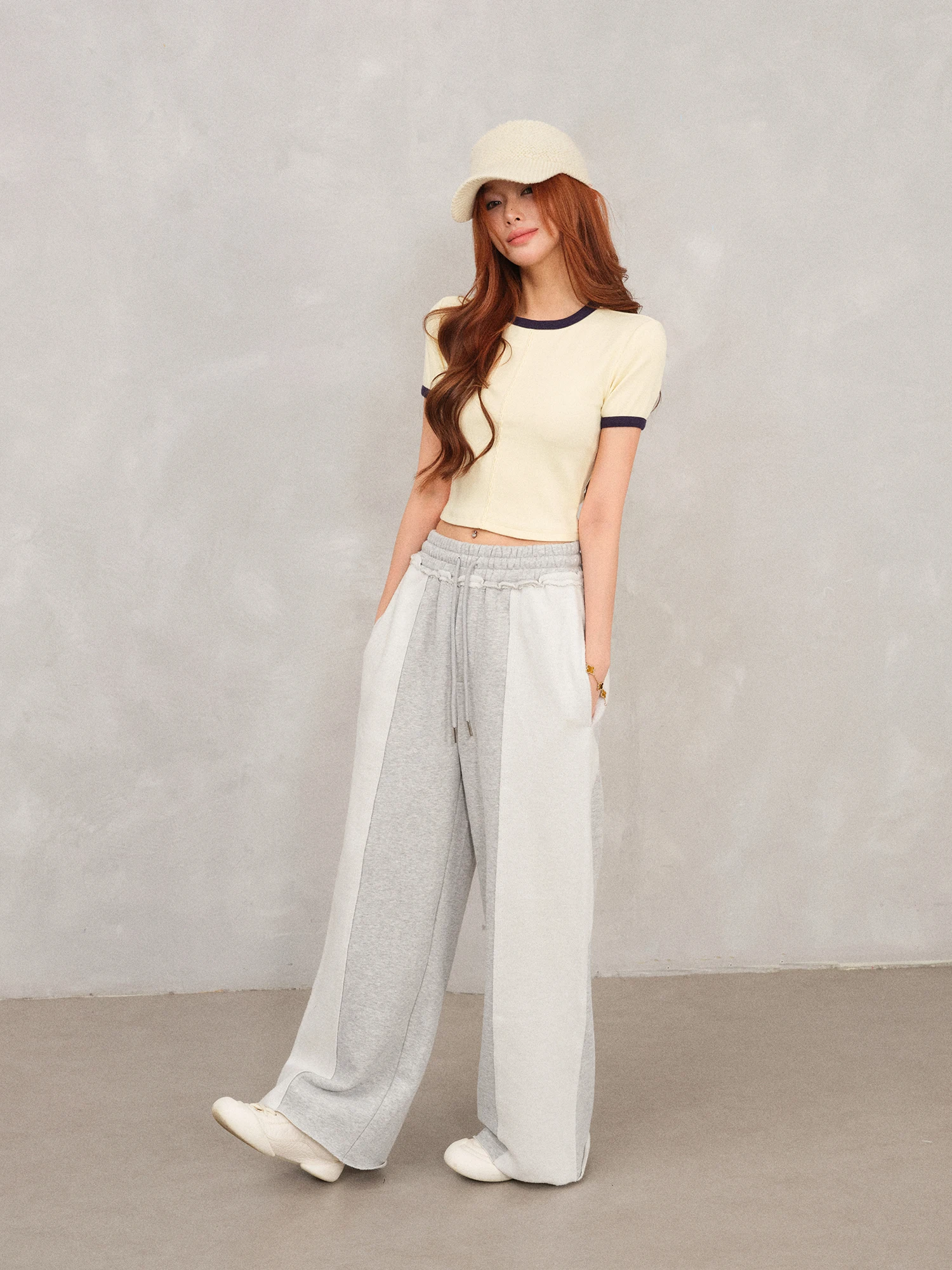 FORNIYOYO Casual Wide Leg Pants Loose Fit Elastic Waist Patchwork Dstring Women's Comfortable Loose Leisure Trousers
FORNIYOYO Casual Wide Leg Pants Loose Fit Elastic Waist Patchwork Dstring Women's Comfortable Loose Leisure Trousers