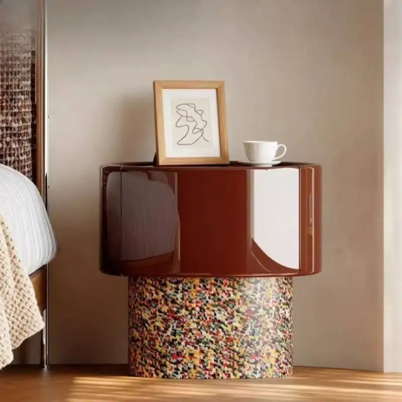 Trendy Round Nature Nightstands Wood Oak Retro Antique Bedside Nightstands Bedroom Vintage Storage Mesita Para Cama Furniture
Trendy Round Nature Nightstands Wood Oak Retro Antique Bedside Nightstands Bedroom Vintage Storage Mesita Para Cama Furniture