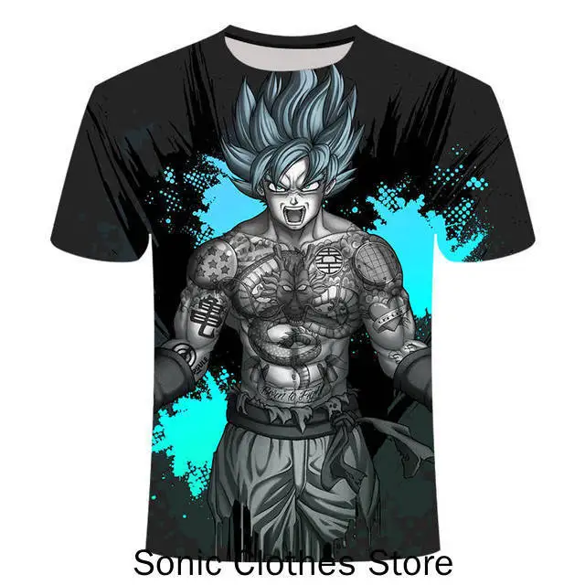 T Shirts Dragon Ball Z Children's Men Shirt Men's T-shirt Harajuku Style Trend Goku High Quality Clothing Anime Tops Streetwear
T Shirts Dragon Ball Z Children's Men Shirt Men's T-shirt Harajuku Style Trend Goku High Quality Clothing Anime Tops Streetwear