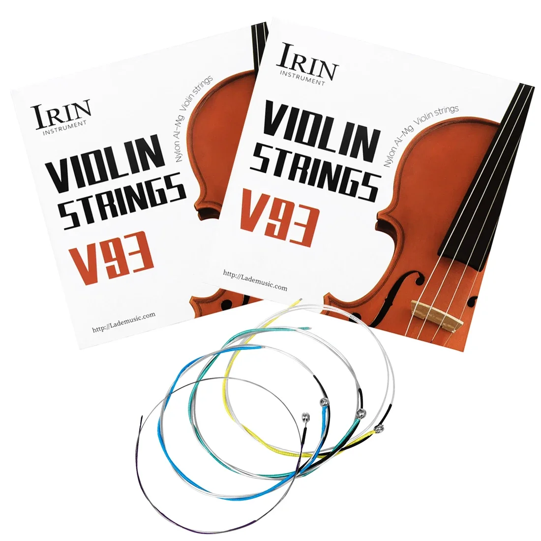 IRIN V93 Violin Strings Nylon Stainless Steel Wire Strings Aluminum Magnesium Durable Violin String Violin Accessories & Parts
IRIN V93 Violin Strings Nylon Stainless Steel Wire Strings Aluminum Magnesium Durable Violin String Violin Accessories & Parts