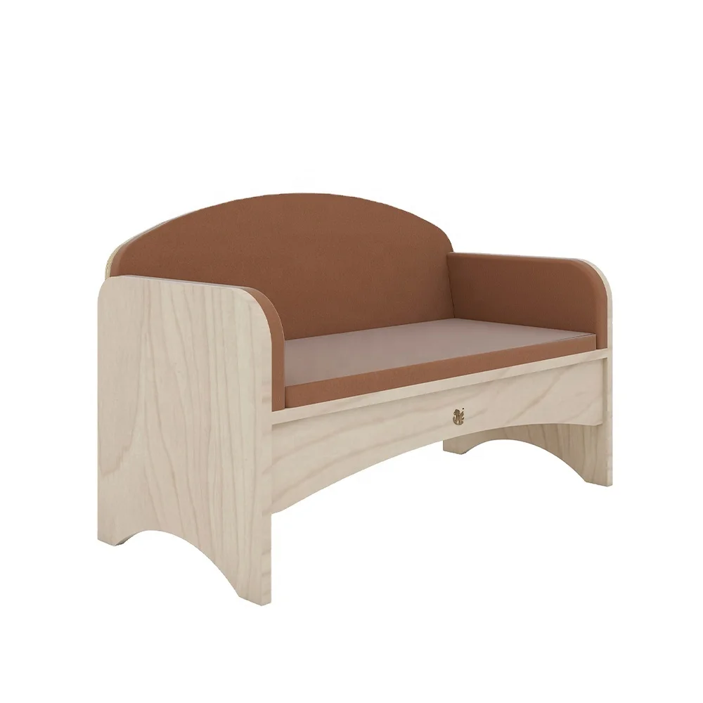 Factory Double Sofa Chair For Kids Wooden Daycare Furniture For Homes And Classrooms
Factory Double Sofa Chair For Kids Wooden Daycare Furniture For Homes And Classrooms