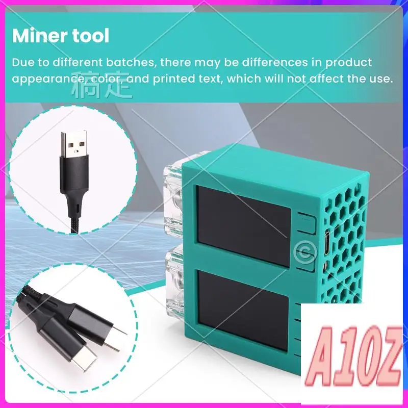 0Z-Nerdminer V2 Miner 78KH/S*2 Двухэкранный BTC Solo Lottery Miner Bitcoin Nerd Miner Lotto Miner со светящимся вентилятором D
0Z-Nerdminer V2 Miner 78KH/S*2 Двухэкранный BTC Solo Lottery Miner Bitcoin Nerd Miner Lotto Miner со светящимся вентилятором D