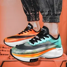 Men's Running Shoes Low Top Soft Bottom Shock Absorption Rebound Outdoor Sports Shoes Fashionable Versatile Breathable Mesh
Men's Running Shoes Low Top Soft Bottom Shock Absorption Rebound Outdoor Sports Shoes Fashionable Versatile Breathable Mesh