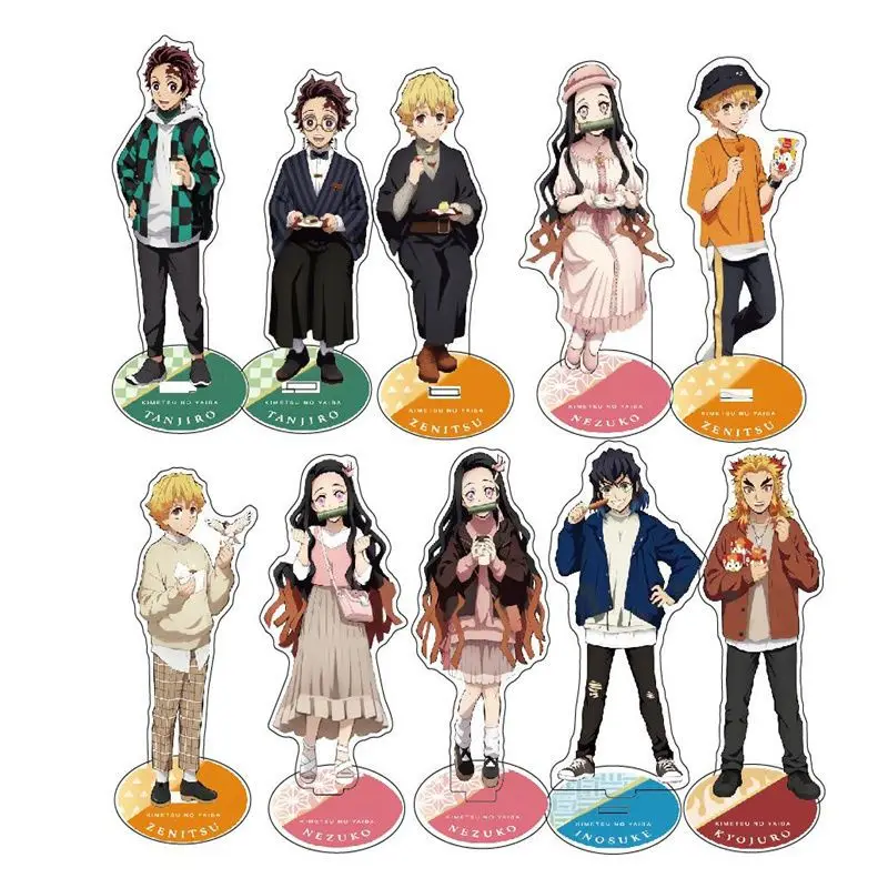New Demon Slayer Acrylic Stand Figure Hashibira Inosuke Kochou Shinobu Anime Peripheral Creative Leisure Style Ornament Gifts
New Demon Slayer Acrylic Stand Figure Hashibira Inosuke Kochou Shinobu Anime Peripheral Creative Leisure Style Ornament Gifts