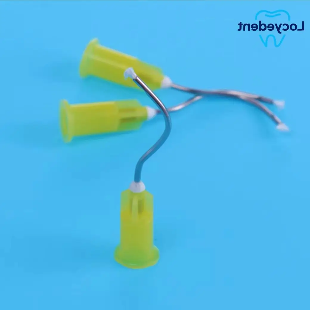 100Pcs Dental Oral Care Tooth Cleaning Tools Disposable Metal Infusor with Yellow Tip Brush Padded for Professional Use
100Pcs Dental Oral Care Tooth Cleaning Tools Disposable Metal Infusor with Yellow Tip Brush Padded for Professional Use