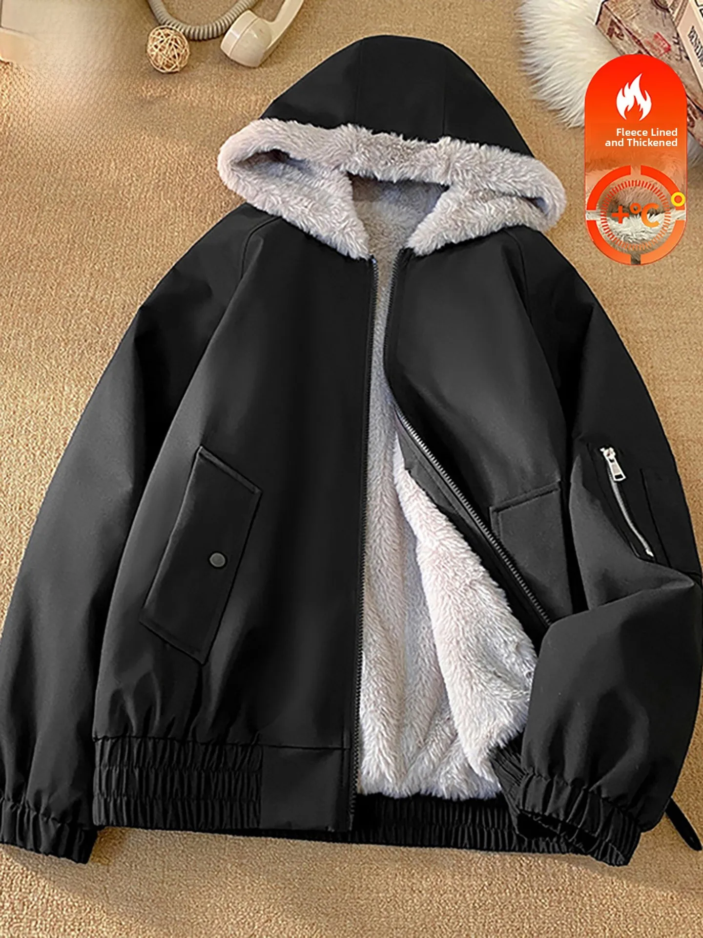 Утепленная хлопковая куртка с капюшоном для мужчин, осенне-зимняя, новая, свободного кроя, теплая, с меховым воротником, универсальная, верхняя одежда
Утепленная хлопковая куртка с капюшоном для мужчин, осенне-зимняя, новая, свободного кроя, теплая, с меховым воротником, универсальная, верхняя одежда