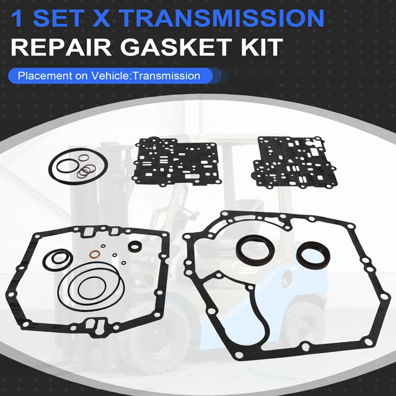 Forklift Transmission Repair Gasket Kit For Toyota 8FD25,8FG25,8FD30,8FG30, 04321-20840-71,04321-20841-71,04321-U2020-71
Forklift Transmission Repair Gasket Kit For Toyota 8FD25,8FG25,8FD30,8FG30, 04321-20840-71,04321-20841-71,04321-U2020-71