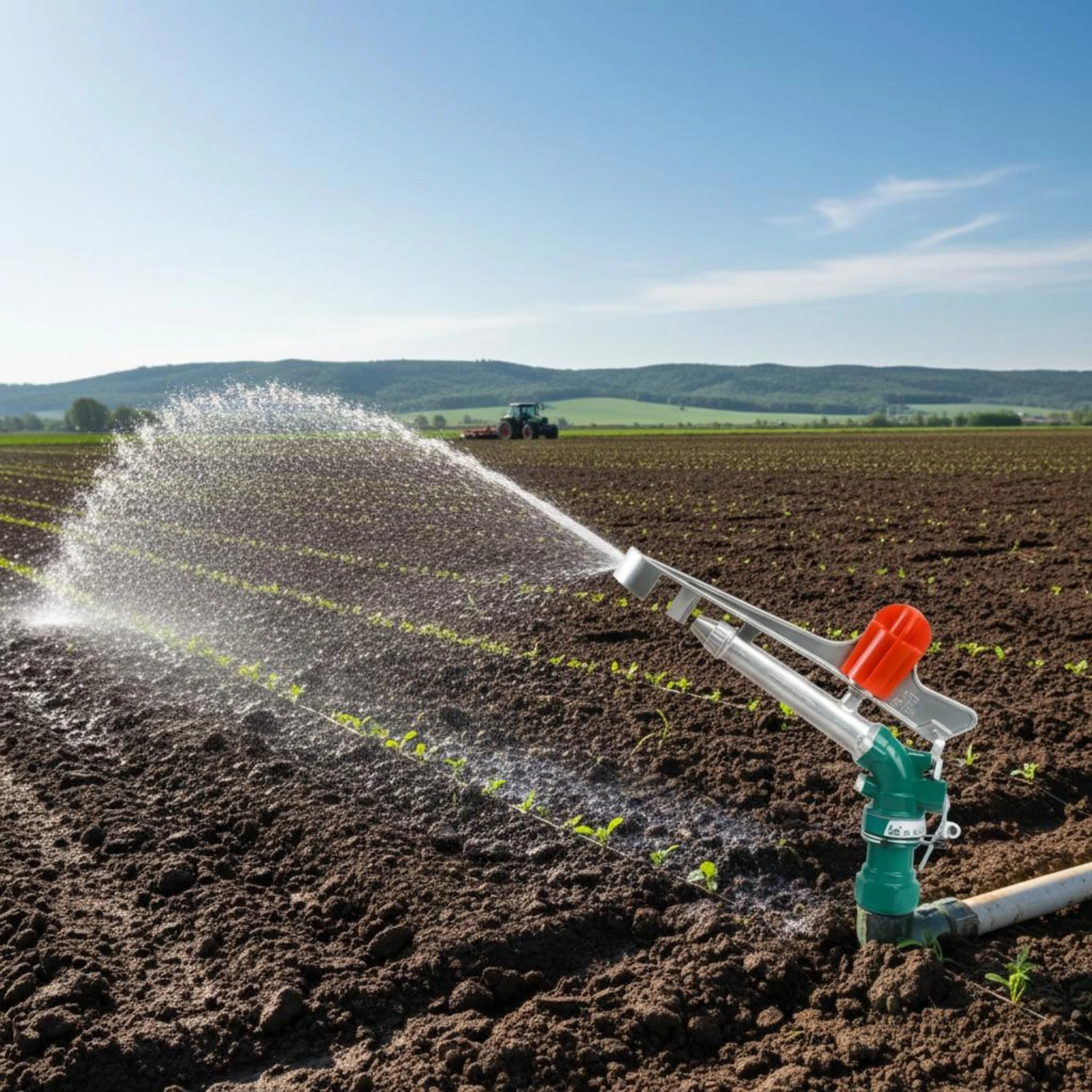 Agricultural Sprinkler Dust Suppression 360 Degree Irrigation Sprinkler Rotating Irrigation Adjustable Spray Easy to Use
Agricultural Sprinkler Dust Suppression 360 Degree Irrigation Sprinkler Rotating Irrigation Adjustable Spray Easy to Use