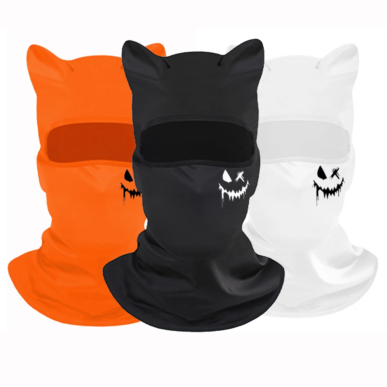 3pcs/2pcs/1pc Balaclava Face Mask- Stand Ear Grimace Print Ski Mask -Windproof Hood-Suitable for Halloween
3pcs/2pcs/1pc Balaclava Face Mask- Stand Ear Grimace Print Ski Mask -Windproof Hood-Suitable for Halloween