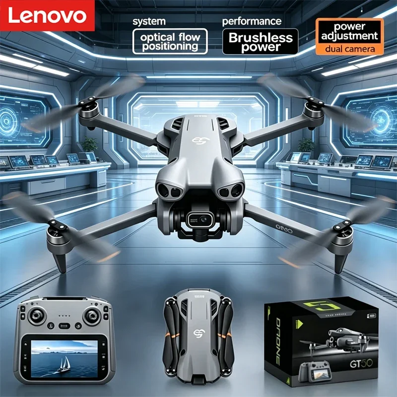 Lenovo GT50 Drone: Obstacle Avoidance HD Camera Brushless Large Screen Remote Quadcopter Toy
Lenovo GT50 Drone: Obstacle Avoidance HD Camera Brushless Large Screen Remote Quadcopter Toy