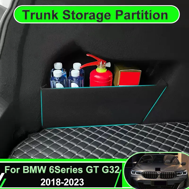 Car Trunk Storage Partition Box Side Storage Auto Part Interior Accessories Rear Sorting For BMW 6 Series Sport GT G32 2018-2023
Car Trunk Storage Partition Box Side Storage Auto Part Interior Accessories Rear Sorting For BMW 6 Series Sport GT G32 2018-2023