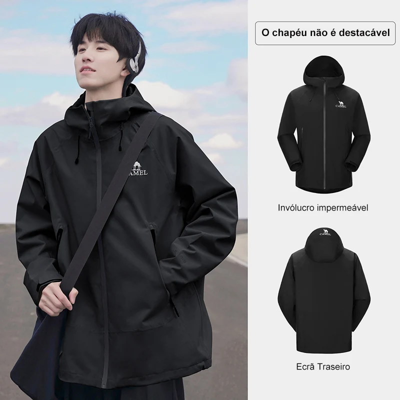 GOLDEN CAMEL Outdoor Hiking Jackets Men Women Windbreakers Hard Shell Single Jacket for Men Winter Coats Waterproof Unisex Cloth
GOLDEN CAMEL Outdoor Hiking Jackets Men Women Windbreakers Hard Shell Single Jacket for Men Winter Coats Waterproof Unisex Cloth