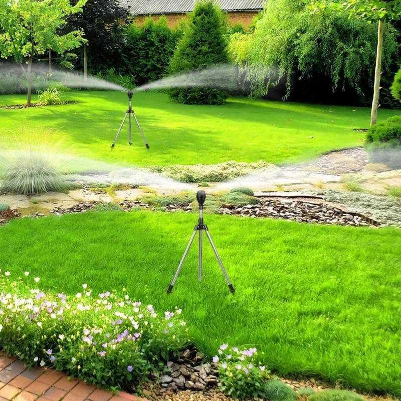 Heavy Duty Expandable Garden Stainless Tripod Sprinkler Interchangeable Nozzles Fast Release Connector for Efficient Plant Water
Heavy Duty Expandable Garden Stainless Tripod Sprinkler Interchangeable Nozzles Fast Release Connector for Efficient Plant Water