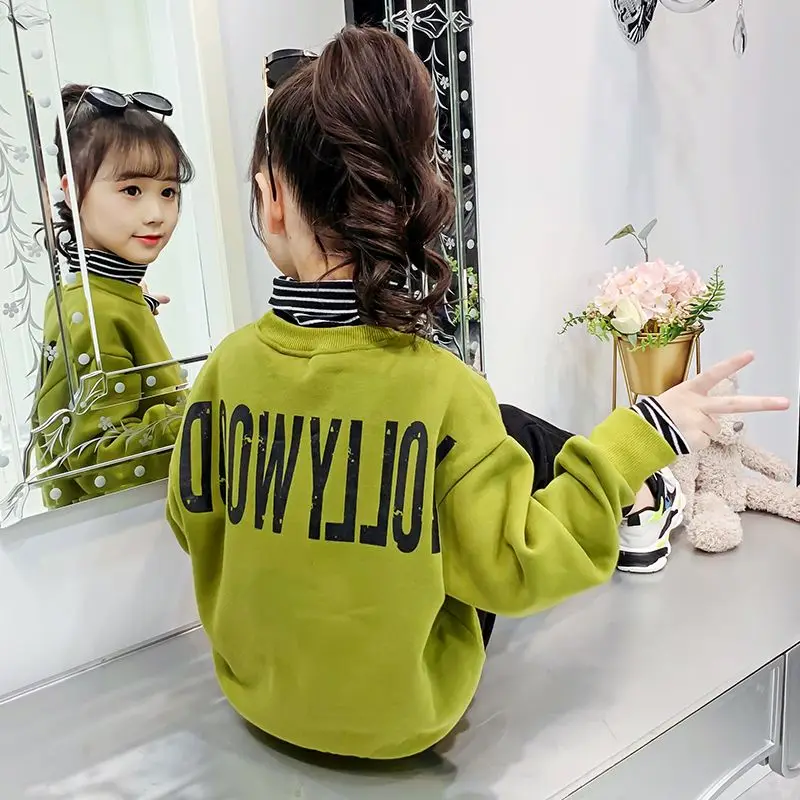 Детская модная вельветовая толстовка с капюшоном на флисовой подкладке для девочек, осенне-зимняя, размеры M-L...
Детская модная вельветовая толстовка с капюшоном на флисовой подкладке для девочек, осенне-зимняя, размеры M-L...