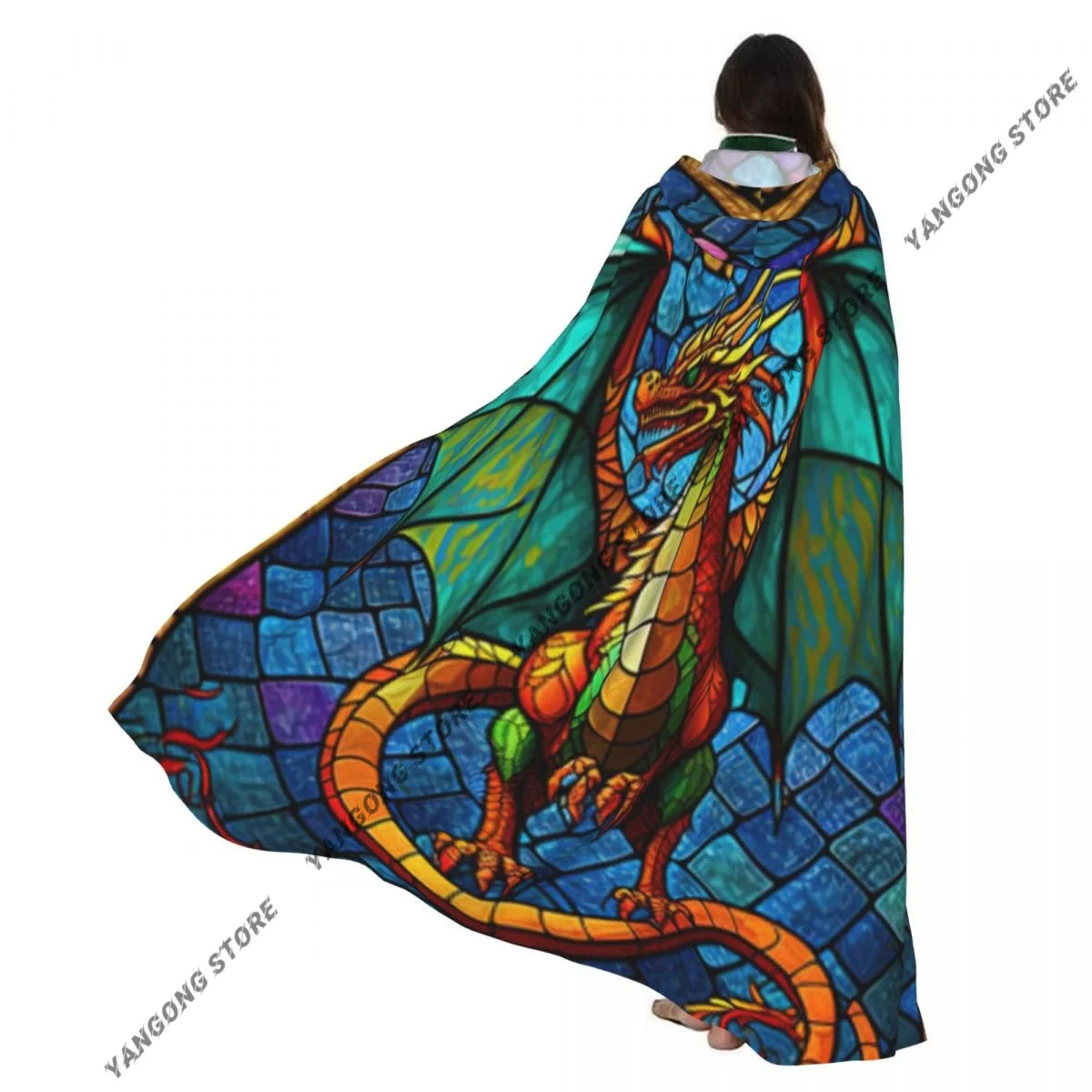 Взрослый Хэллоуин Арка Витражи Стиль Дракона Плащ Накидка С Капюшоном Средневековый Костюм Полная Длина Платье Пальто
Взрослый Хэллоуин Арка Витражи Стиль Дракона Плащ Накидка С Капюшоном Средневековый Костюм Полная Длина Платье Пальто