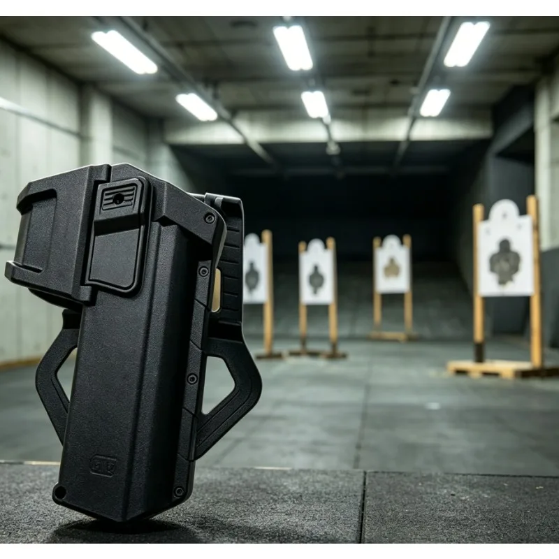 Updated Tactical Easy Draw Holster Basic 9mm .45 Caliber Waist Holder with Lamp Compatible Outdoor Tactical Field Gear
Updated Tactical Easy Draw Holster Basic 9mm .45 Caliber Waist Holder with Lamp Compatible Outdoor Tactical Field Gear