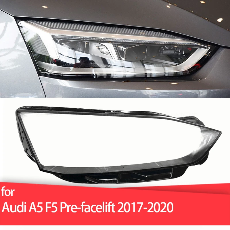 Крышка объектива ПК для Audi A5 F5, предварительно фейслинг 2017, 2018, 2019, 2020, термостойкая прозрачная защитная крышка для передней фары
Крышка объектива ПК для Audi A5 F5, предварительно фейслинг 2017, 2018, 2019, 2020, термостойкая прозрачная защитная крышка для передней фары