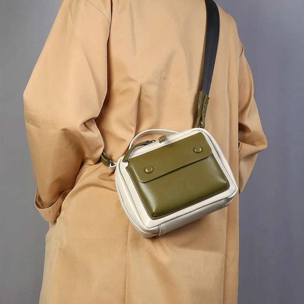 High Quality PU Leather Messenger Bag Square Shape Waterproof Crossbody Bag Wide Strap Handbag Daily Use
High Quality PU Leather Messenger Bag Square Shape Waterproof Crossbody Bag Wide Strap Handbag Daily Use