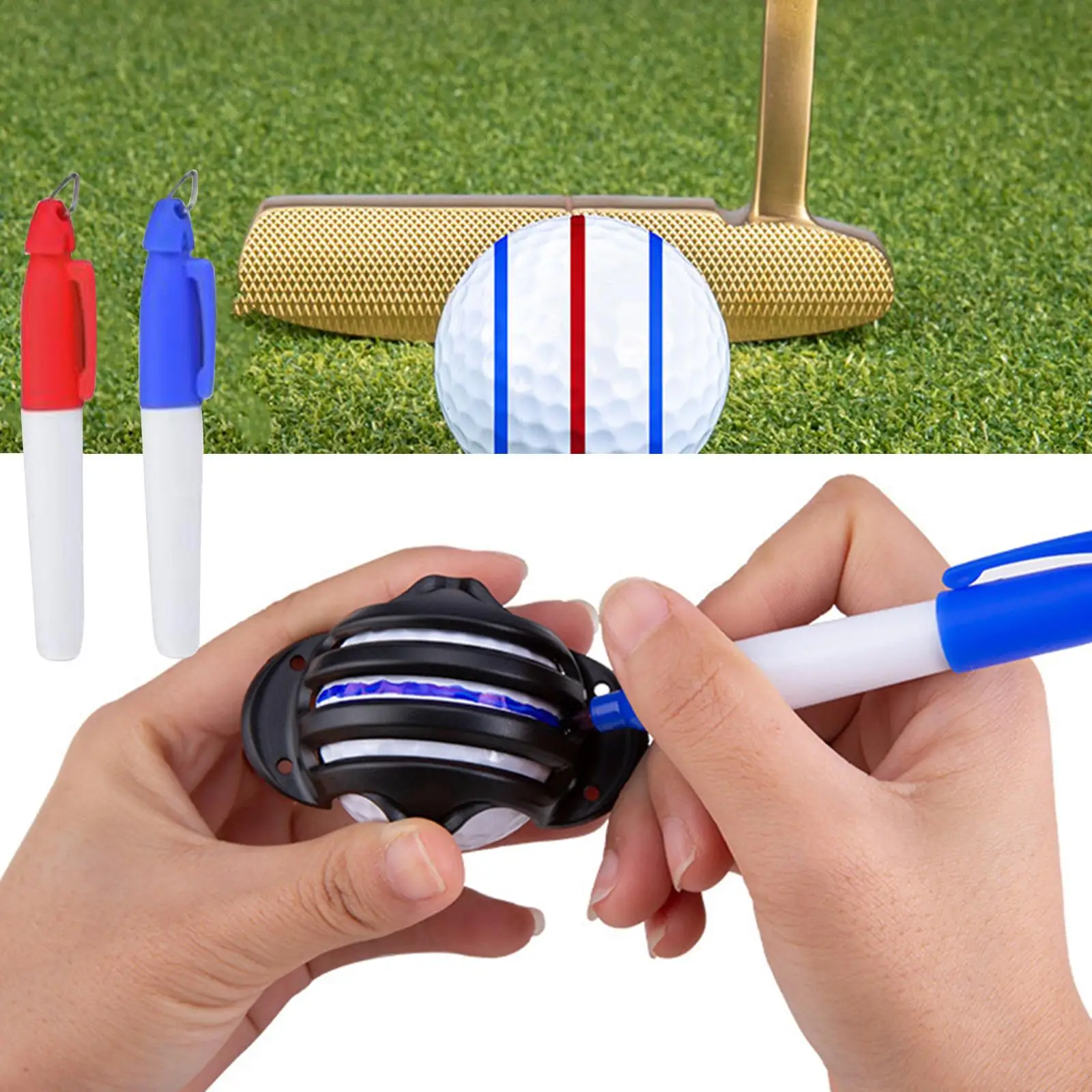 Putter Straight Lines Alignment Marking Tool Pen Golf Ball Liner Marker Golf Swing Practice Aid for Men Women
Putter Straight Lines Alignment Marking Tool Pen Golf Ball Liner Marker Golf Swing Practice Aid for Men Women