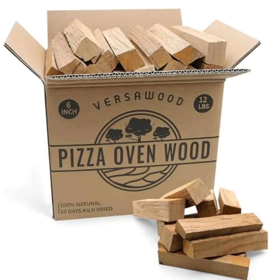 Pizza Oven Wood - Kiln-Dried Oak Wood for Pizza Ovens Barkless Logs Ideal for Ooni Gozney Solo Stove and Other Wood-Fired Pizza
Pizza Oven Wood - Kiln-Dried Oak Wood for Pizza Ovens Barkless Logs Ideal for Ooni Gozney Solo Stove and Other Wood-Fired Pizza