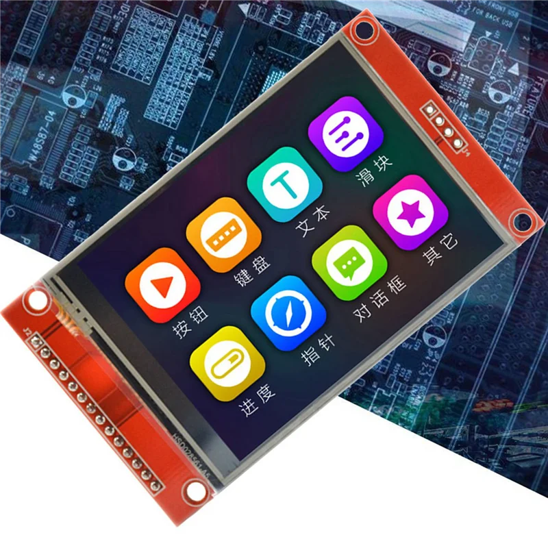 ABGB-2 шт., 2,8-дюймовый 240X320 SPI TFT ЖК-дисплей, модуль последовательного порта SPI 51, привод ILI9341V, модуль последовательного порта ЖК-дисплея STM32
ABGB-2 шт., 2,8-дюймовый 240X320 SPI TFT ЖК-дисплей, модуль последовательного порта SPI 51, привод ILI9341V, модуль последовательного порта ЖК-дисплея STM32