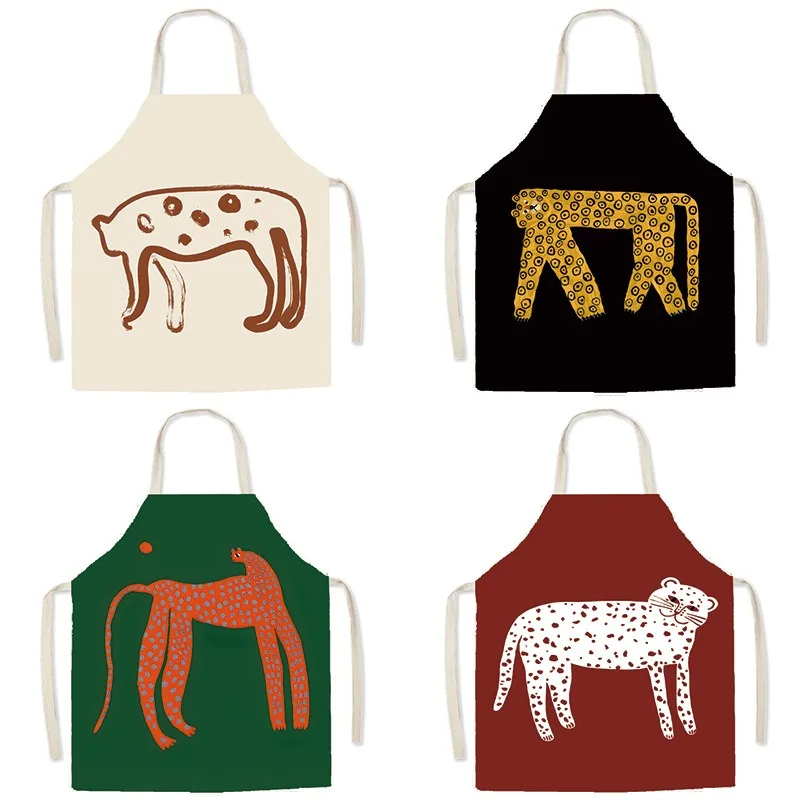 Nordic Animal Series Sleeveless ApronLinen apron for painting, anti-fouling and anti-dirty overalls, kitchen hot pot bibs
Nordic Animal Series Sleeveless ApronLinen apron for painting, anti-fouling and anti-dirty overalls, kitchen hot pot bibs