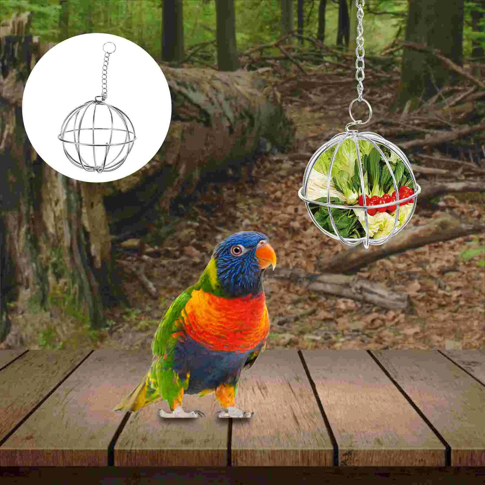 Hanging Chicken Stainless Steel Feeder Poultry Shape Treat Holder Guinea Pig Toys
Hanging Chicken Stainless Steel Feeder Poultry Shape Treat Holder Guinea Pig Toys