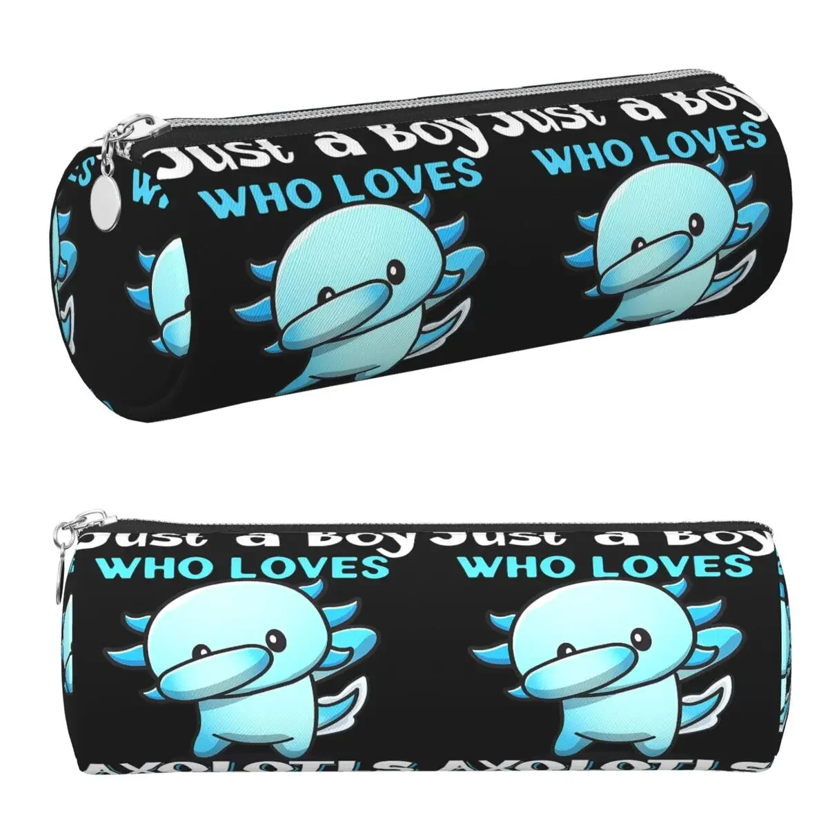 Just A Boy Who Loves Axolotls Pencil Cases Pen Holder Cylinder Pen Box Pencil Bag for Boy Girl Gifts
Just A Boy Who Loves Axolotls Pencil Cases Pen Holder Cylinder Pen Box Pencil Bag for Boy Girl Gifts