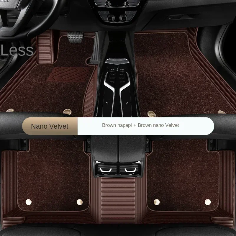PU Leather + Nano Velvet Customized Car Floor Mat for BMW 4 Series F32 Coupe F33 convertible F36 Gran Coupe Interior Accessories
PU Leather + Nano Velvet Customized Car Floor Mat for BMW 4 Series F32 Coupe F33 convertible F36 Gran Coupe Interior Accessories