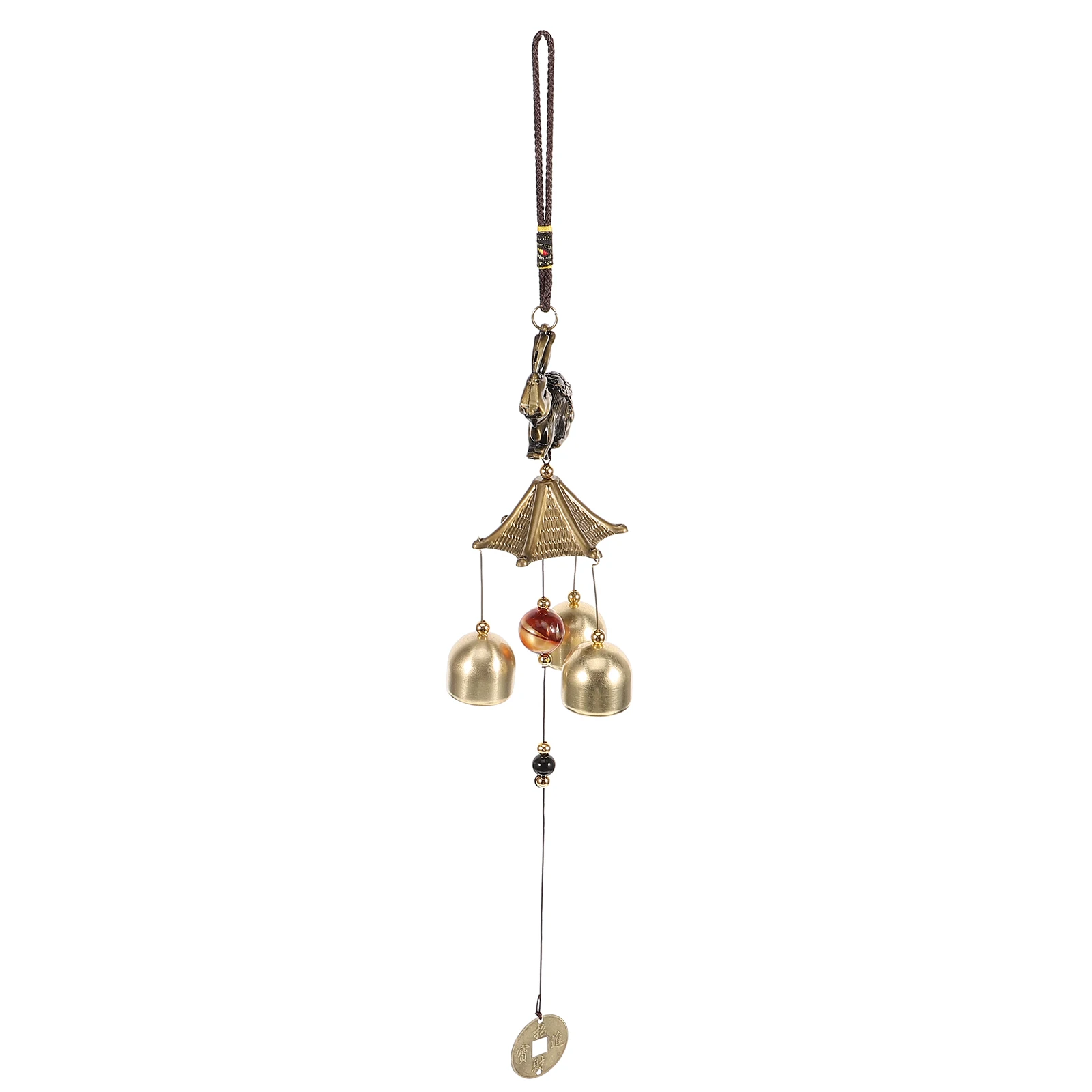 Feng Shui Wind Chime Small Lid Outdoor Hanging Bell Decorative Brass Cute Windchimes Vintage Prosperity Symbol Auspicious nament
Feng Shui Wind Chime Small Lid Outdoor Hanging Bell Decorative Brass Cute Windchimes Vintage Prosperity Symbol Auspicious nament