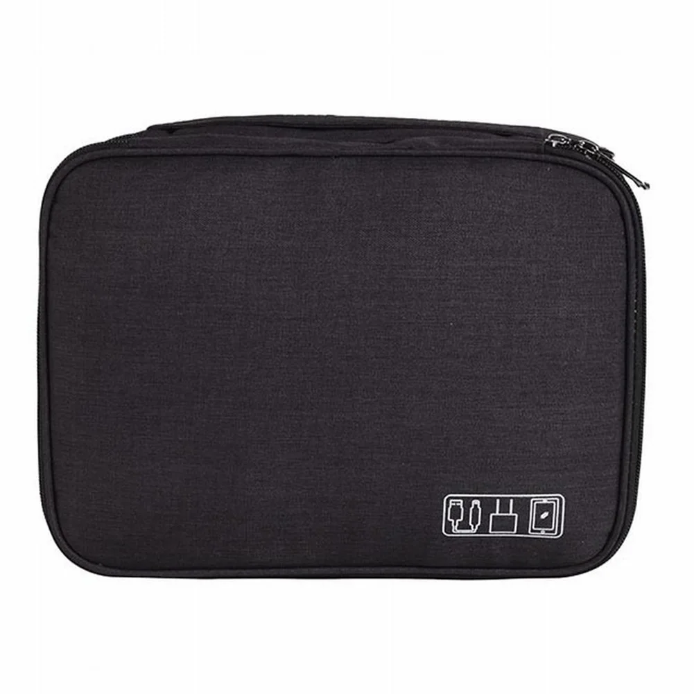 Компактная дорожная сумка для хранения кабелей, сумка с несколькими карманами, компактный органайзер для кабеля, гибкий тканевый ремешок из ПБТ
Компактная дорожная сумка для хранения кабелей, сумка с несколькими карманами, компактный органайзер для кабеля, гибкий тканевый ремешок из ПБТ