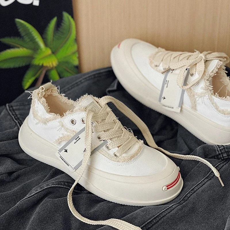 Niche Design 2024 New Lovers Fashion Shoes Leisure Port Wind Canvas Men's and Women's Shoes
Niche Design 2024 New Lovers Fashion Shoes Leisure Port Wind Canvas Men's and Women's Shoes