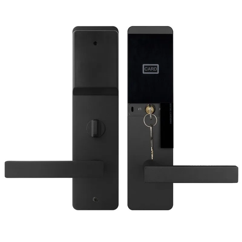 Magnetic card lock induction hotel hotel door lock source intelligent electronic card lock
Magnetic card lock induction hotel hotel door lock source intelligent electronic card lock