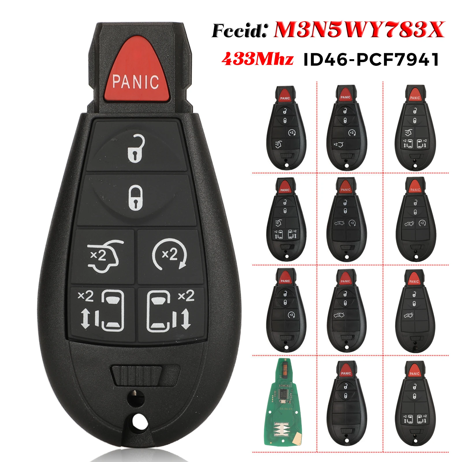 Jingyuqin 433 МГц pcf7941 M3N5WY783X для Chrysler Town & Country Fit Jeep Grand Cherokee Dodge Magnum Durango Reomte Key IYZ-C01C
Jingyuqin 433 МГц pcf7941 M3N5WY783X для Chrysler Town & Country Fit Jeep Grand Cherokee Dodge Magnum Durango Reomte Key IYZ-C01C