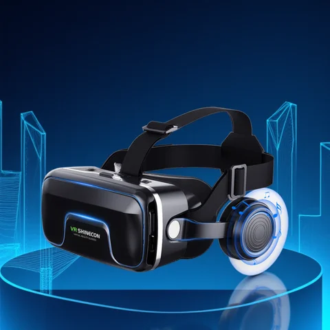 VR Shinecon 10.0 Helmet 3D Glasses Virtual Reality Casque For Smartphone Smart Phone Goggles Headset Viar Video Game Binoculars