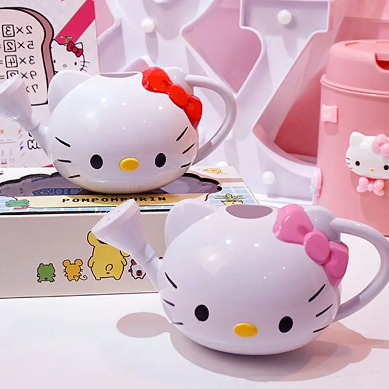 Sweet Anime Kawaii Sanrio Hello Kitty Flowers Watering Pot Cute Cartoon Baby Bath Household Children Toys Plastic Bottle Gifts
Sweet Anime Kawaii Sanrio Hello Kitty Flowers Watering Pot Cute Cartoon Baby Bath Household Children Toys Plastic Bottle Gifts