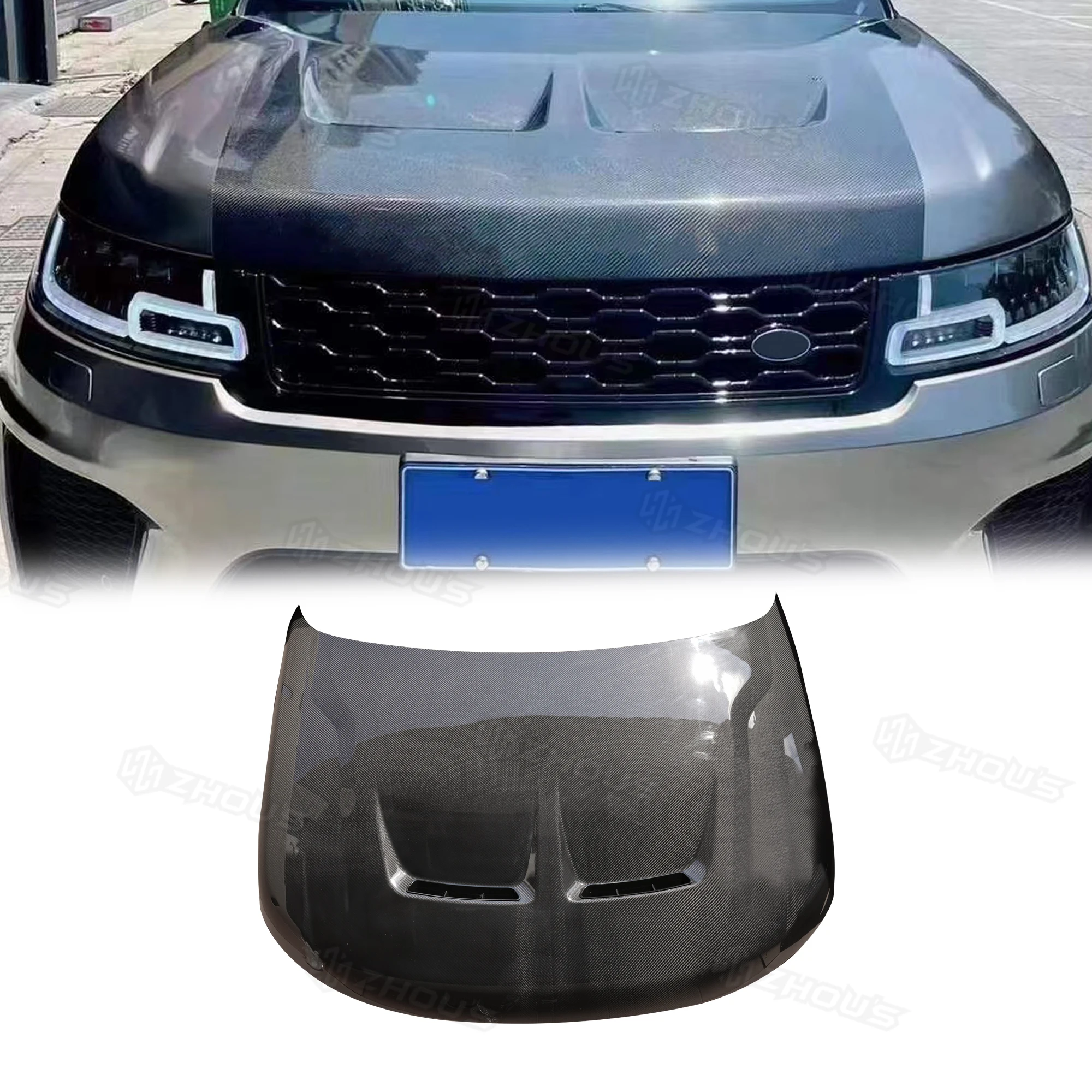 Car Accessories Auto Body Systems Carbon Fiber Bonnet Engine Cover for Landrover Range Rover Sport L461
Car Accessories Auto Body Systems Carbon Fiber Bonnet Engine Cover for Landrover Range Rover Sport L461