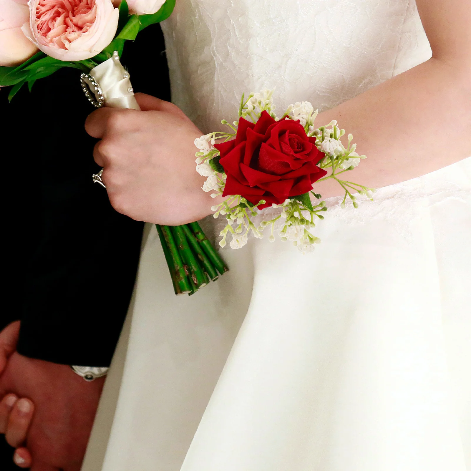 4Pcs Wrist Corsage Artificial Flower Bracelet Adjustable Bridal Party Wedding Bridesmaid Flower Wrist Corsage Wedding Supplies
4Pcs Wrist Corsage Artificial Flower Bracelet Adjustable Bridal Party Wedding Bridesmaid Flower Wrist Corsage Wedding Supplies