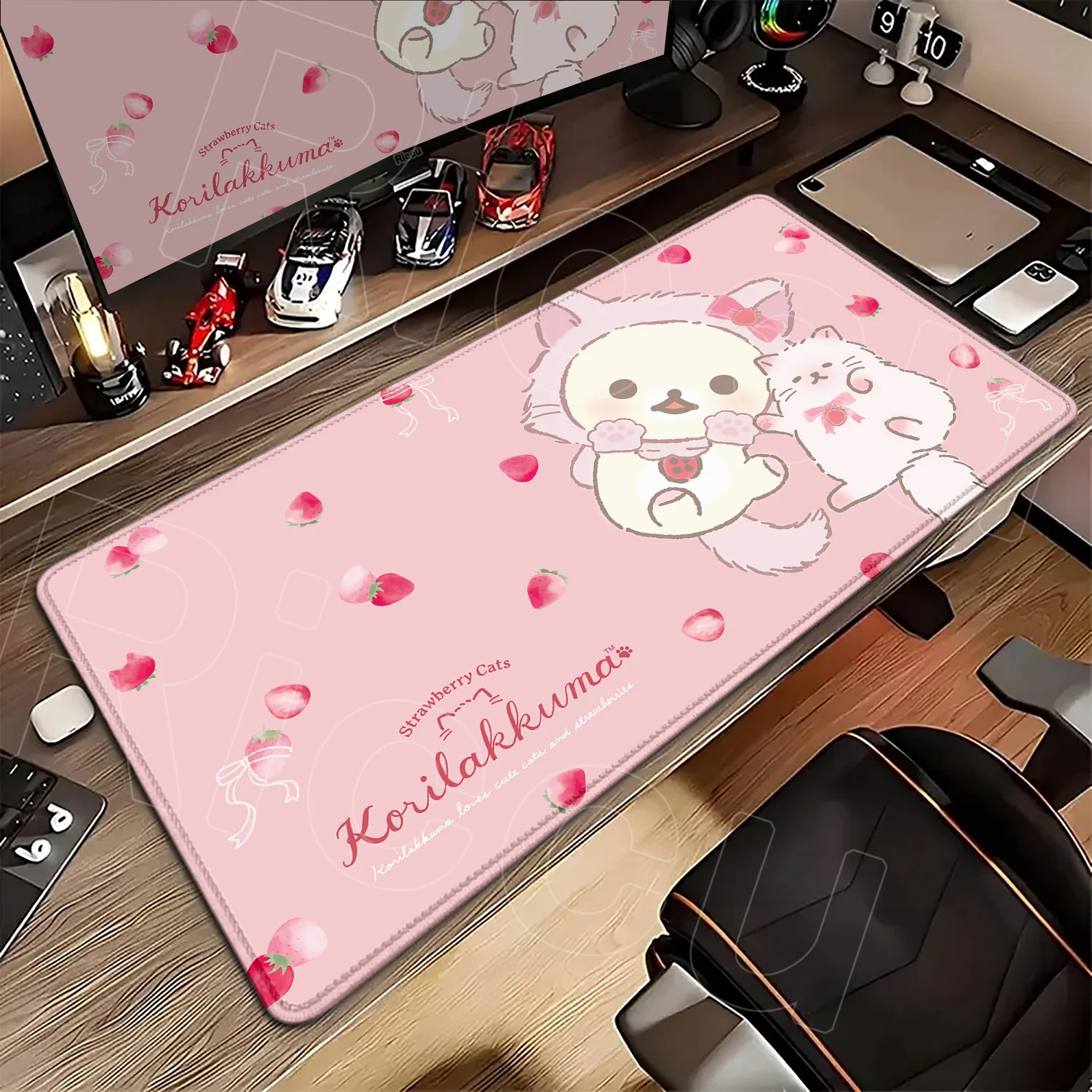 Japanese Cartoon Mousepad Sanrio Rilakkuma Cute Gaming Desk Mat Large Mouse Pad For PC Gamer Desktop Decoration Office Mouse Mat
Japanese Cartoon Mousepad Sanrio Rilakkuma Cute Gaming Desk Mat Large Mouse Pad For PC Gamer Desktop Decoration Office Mouse Mat