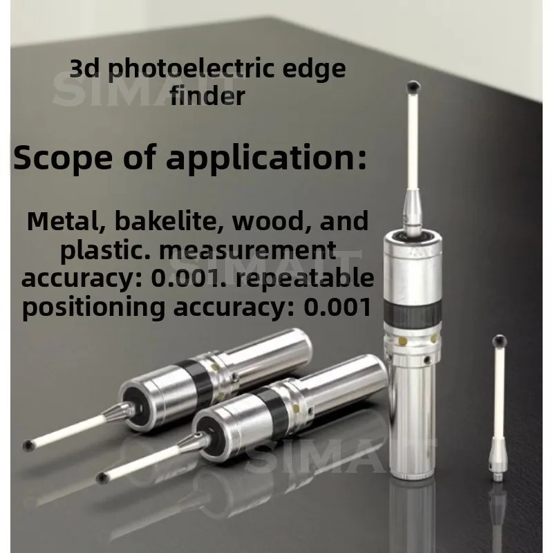 3D Photoelectric Edge Seeker CNC Machining Center, Sub-middle Rod Detection Sensor Luminous Sound, High Accuracy 0.001
3D Photoelectric Edge Seeker CNC Machining Center, Sub-middle Rod Detection Sensor Luminous Sound, High Accuracy 0.001