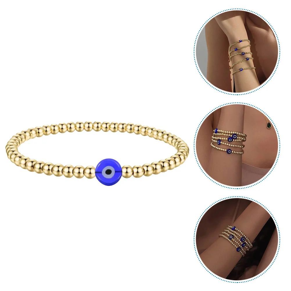 Eye Bracelet for Girls Fashion Women Wrist Jewelry Decoration Blue Beaded Simple Female Wristlet
Eye Bracelet for Girls Fashion Women Wrist Jewelry Decoration Blue Beaded Simple Female Wristlet
