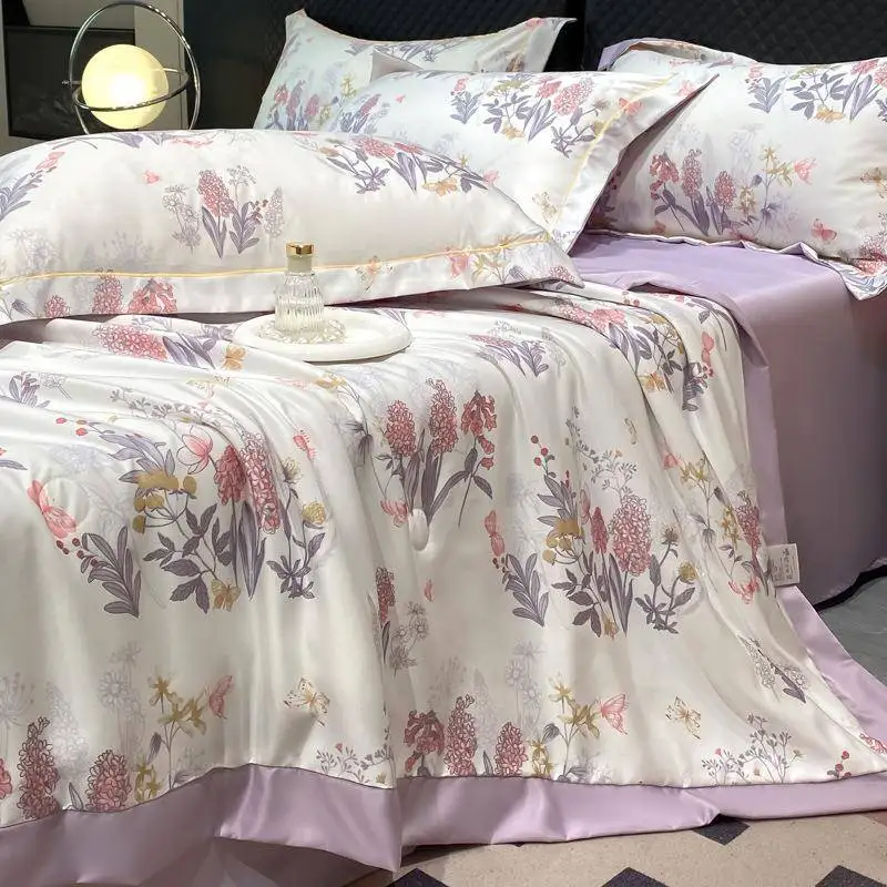 Maternity And Infants Grade Washed Silk Summer Quilt Luxury New Product Skin-friendly Cool Feeling Summer Air Conditio...
Maternity And Infants Grade Washed Silk Summer Quilt Luxury New Product Skin-friendly Cool Feeling Summer Air Conditio...