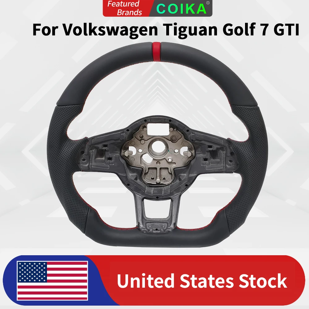 Car Steering Wheel Upgrade Perforated Leather Suitable For Volkswagen Tiguan Golf 7 7.5 GTI GTE GLI 2013-2019 Car Accessories
Car Steering Wheel Upgrade Perforated Leather Suitable For Volkswagen Tiguan Golf 7 7.5 GTI GTE GLI 2013-2019 Car Accessories