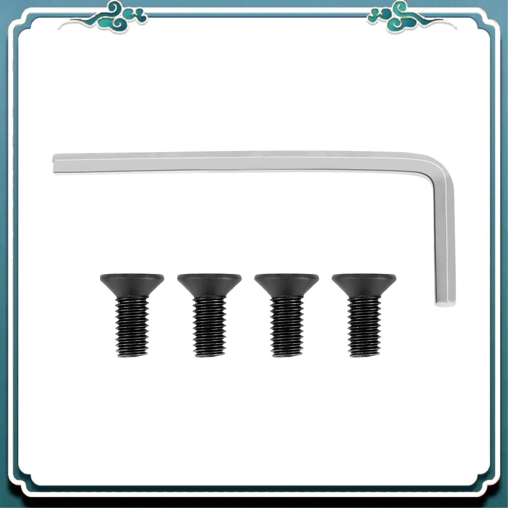 ABTU-4 шт., винты для передней вилки руля скутера с шестигранной ручкой, комплекты запасных частей для Xiaomi M365 Ninebot Es2, доступ
ABTU-4 шт., винты для передней вилки руля скутера с шестигранной ручкой, комплекты запасных частей для Xiaomi M365 Ninebot Es2, доступ