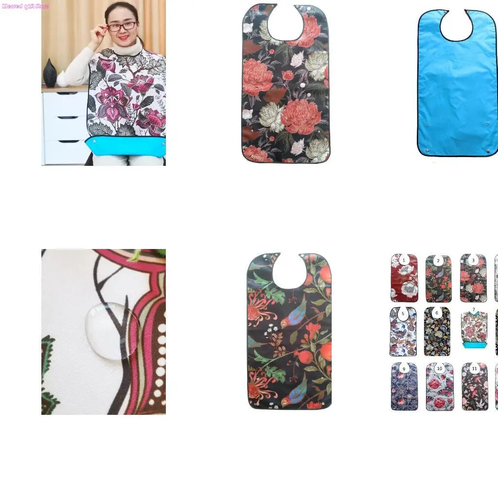 D0JC 1 шт. большие водонепроницаемые фартуки для взрослых, нагрудники для еды, одежда для инвалидов, фартук-нагрудник
D0JC 1 шт. большие водонепроницаемые фартуки для взрослых, нагрудники для еды, одежда для инвалидов, фартук-нагрудник