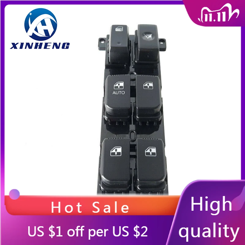 Electric Master Control Switch Button For Hyundai Santa Fe CM 2007 2008 2009 2010 2011 2012 93570-2B100 935702B100
Electric Master Control Switch Button For Hyundai Santa Fe CM 2007 2008 2009 2010 2011 2012 93570-2B100 935702B100