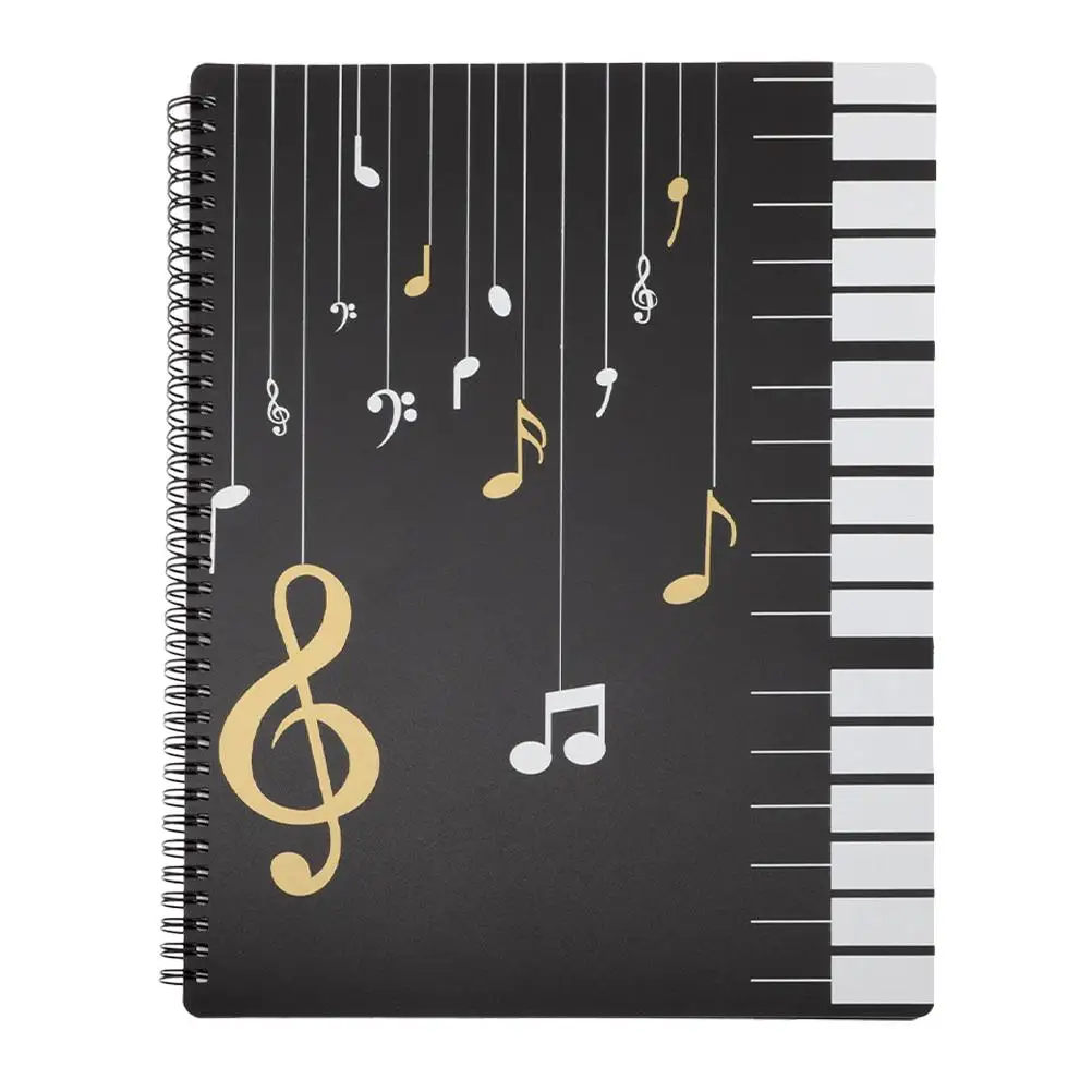 A4 Size 50 Pages Transparent Insert Pockets Folder for Sheet Music Piano Score Document Organizer Student File Storage
A4 Size 50 Pages Transparent Insert Pockets Folder for Sheet Music Piano Score Document Organizer Student File Storage