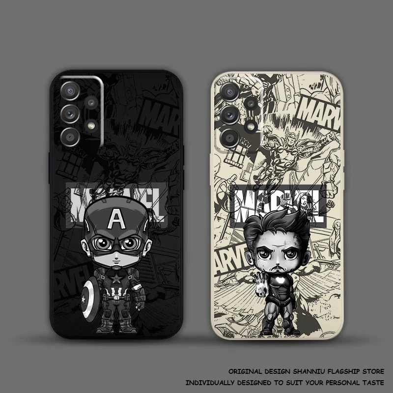 Cute Captain America Iron Man Phone Case For Samsung A70 A51 A50 A42 A32 A31 A30 A22 A20S A14 A12 A11 A10 A05 A02 A03 A01 Funda
Cute Captain America Iron Man Phone Case For Samsung A70 A51 A50 A42 A32 A31 A30 A22 A20S A14 A12 A11 A10 A05 A02 A03 A01 Funda