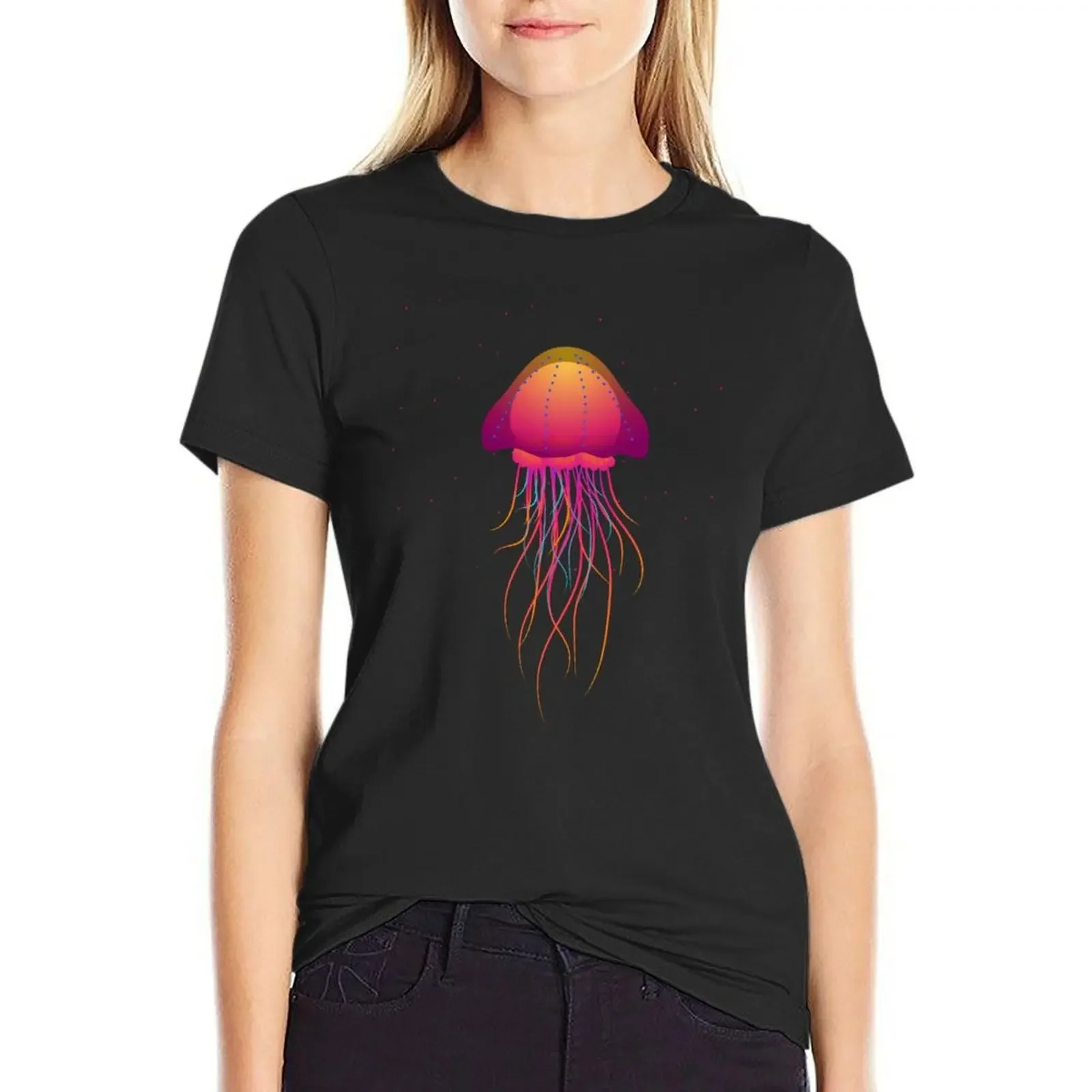 Jellyfish light T-Shirt animal print shirt for girls anime clothes shirts graphic tees fashion woman blouse 2025
Jellyfish light T-Shirt animal print shirt for girls anime clothes shirts graphic tees fashion woman blouse 2025