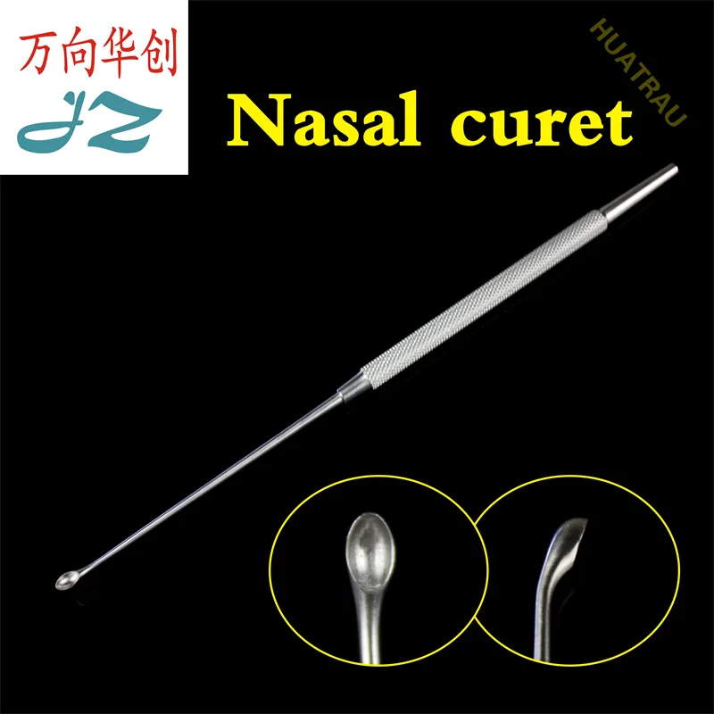 Nasal curet admiralty ent surgical instruments medical nose nasal plastic spatula without hole
Nasal curet admiralty ent surgical instruments medical nose nasal plastic spatula without hole